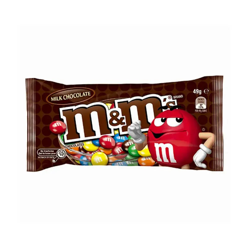 BBD: 13/02/2024 - Milk Chocolate M&Ms 46g Mars Wrigley Confectionary Candy Co