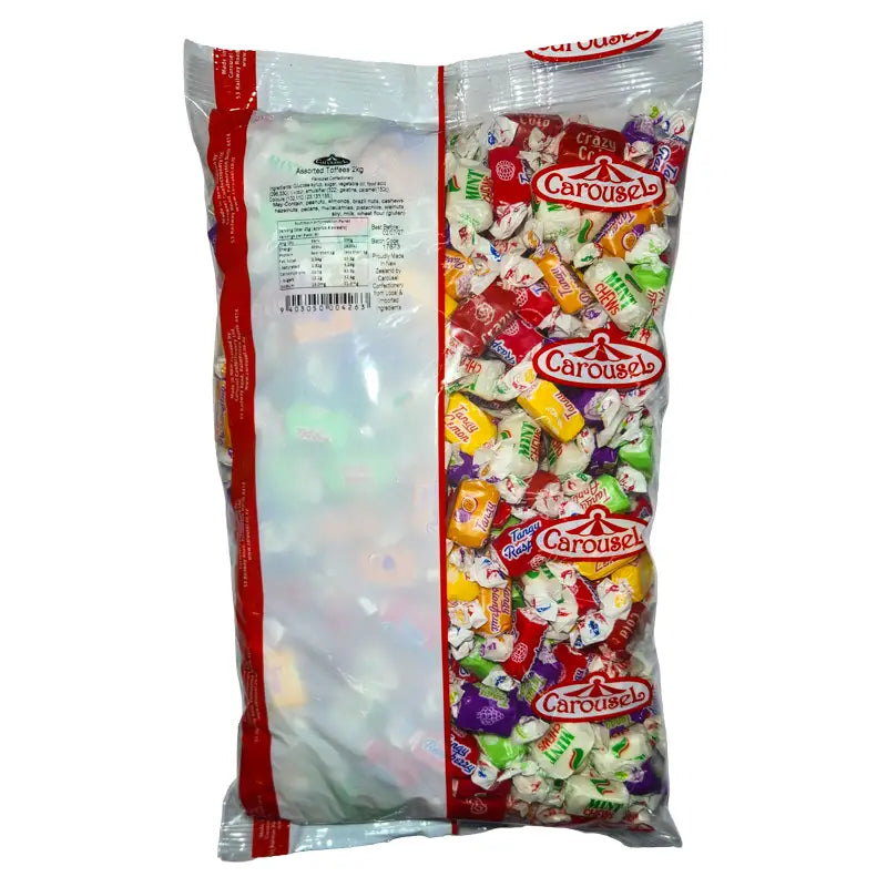 Carousel Assorted Toffees 2kg