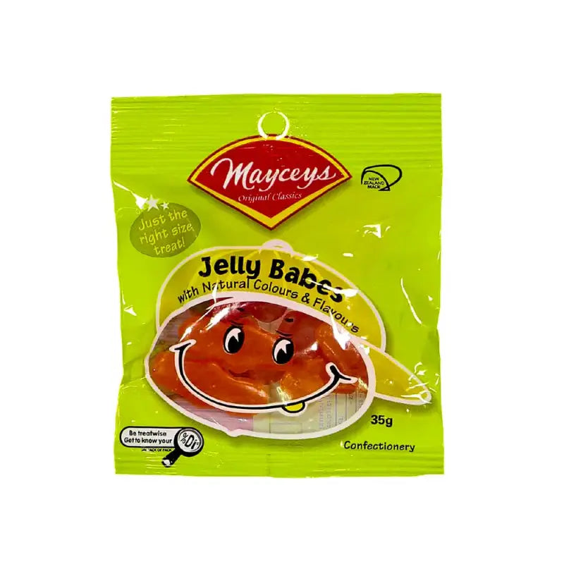 Mayceys Jelly Babes Smiley Bag 35g