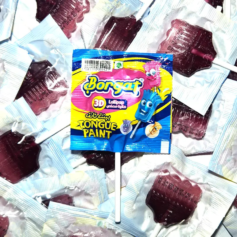 Grape Tongue Painter Lollipop 14g