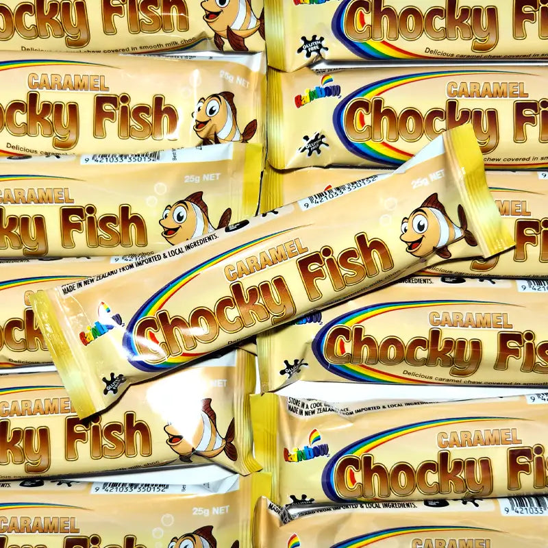 Caramel Chocky Fish 25g