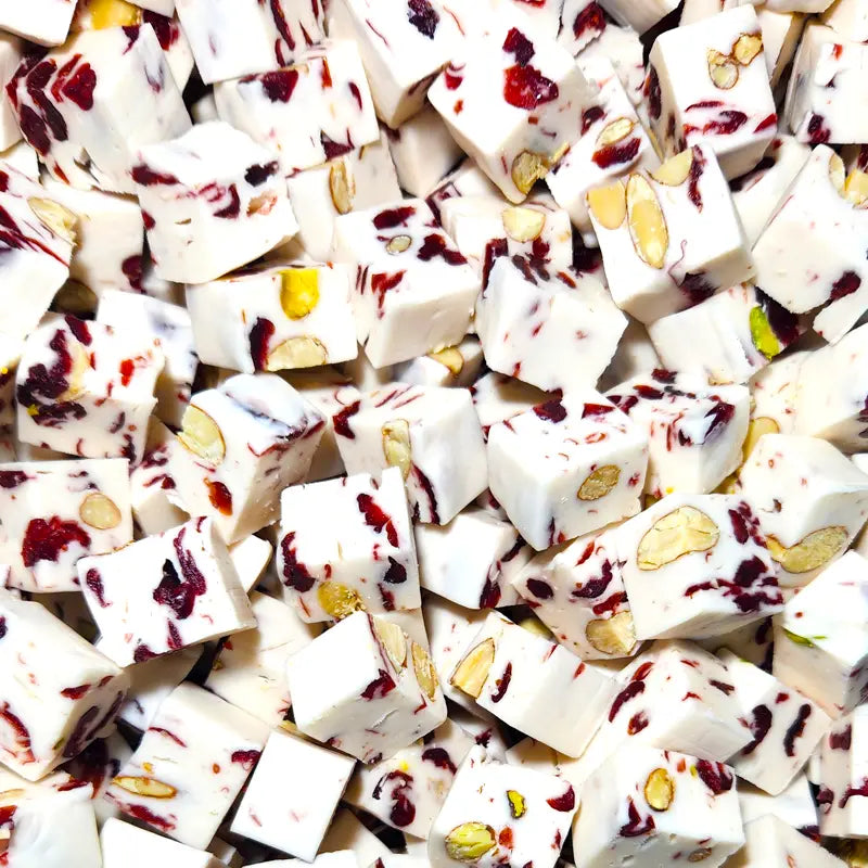 Cranberry Almond & Pistachio Nougat