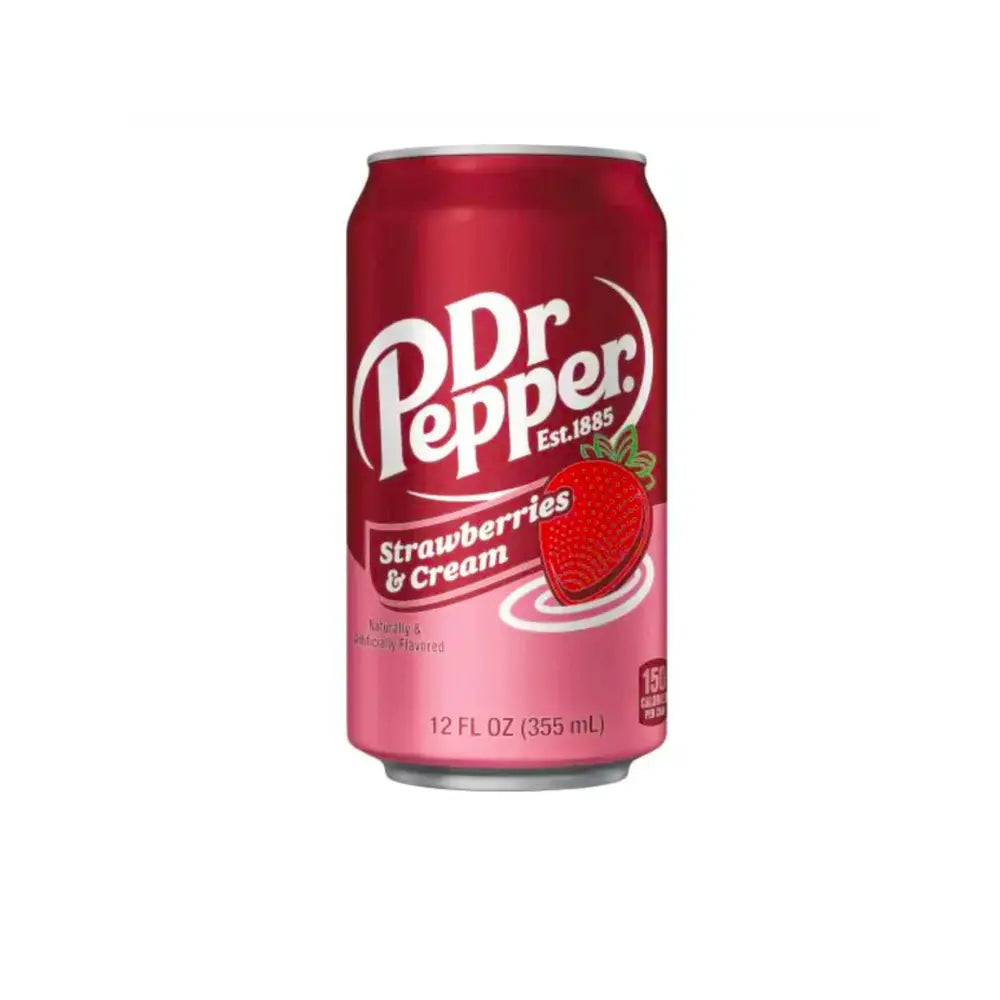 Dr Pepper Strawberries & Cream 330ml