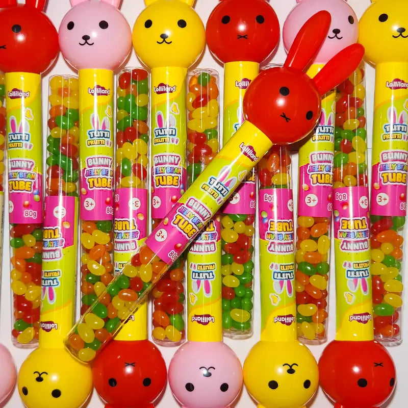 Easter Bunny Jelly Bean Tube 80g