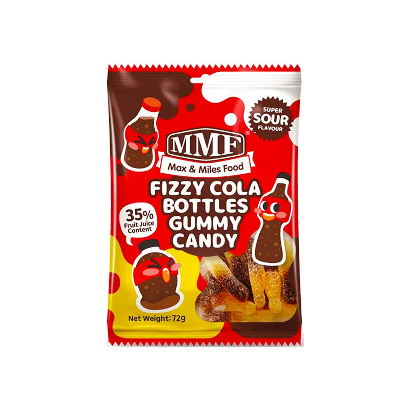 Fizzy Cola Bottles Gummy Candy 72g