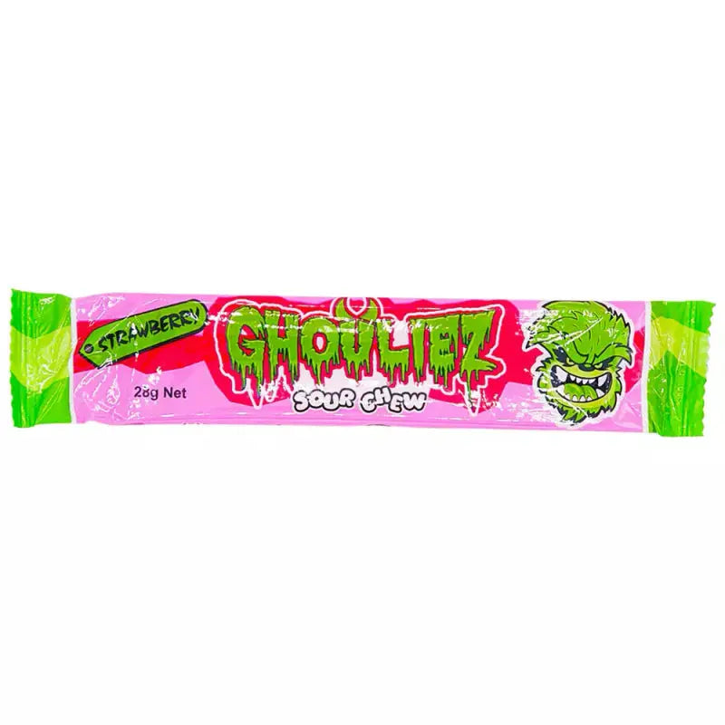 Ghouliez Sour Strawberry Chew 28g