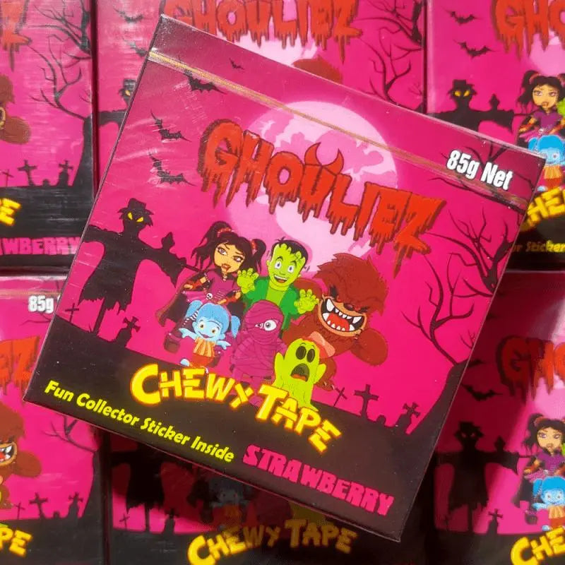 Ghouliez Strawberry Chewy Tape 85g