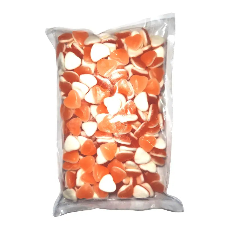 Strawberry & Cream Hearts 1kg
