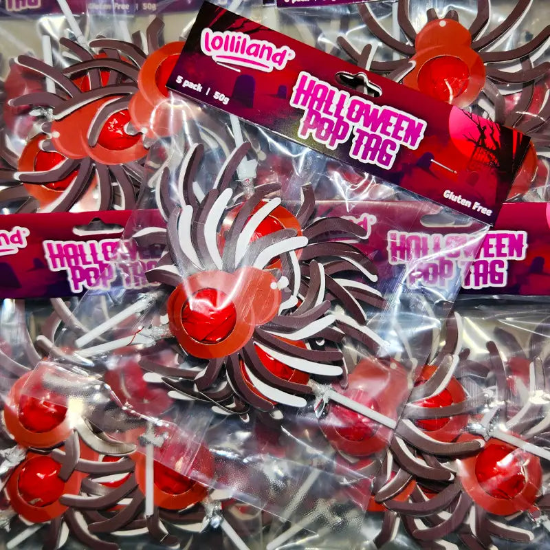 Spider Lollipops 5pk