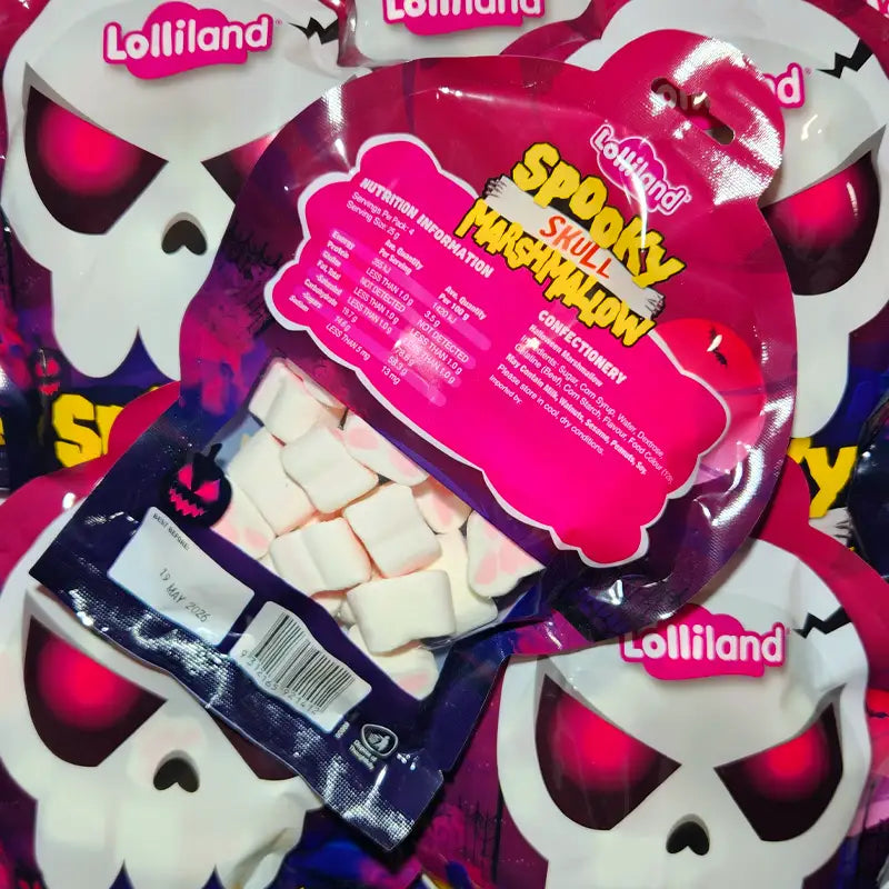 Spooky Skull Marshmallows 100g