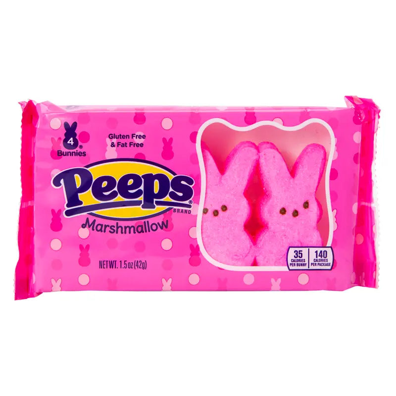 Peeps Marshmallow Bunnies 4pc