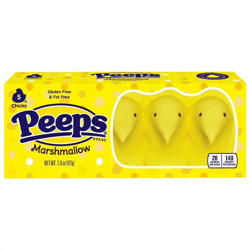 Peeps Marshmallow Chicks 5pc