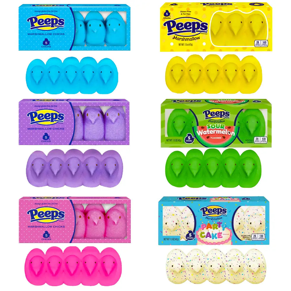 Peeps Marshmallow Chicks 5pc