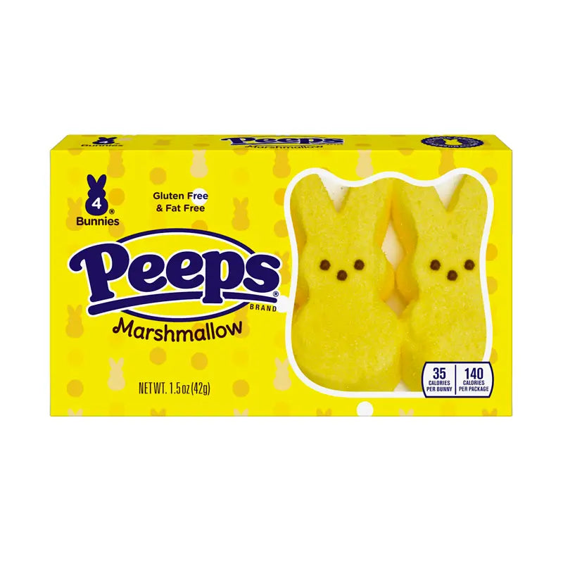 Peeps Marshmallow Bunnies 4pc