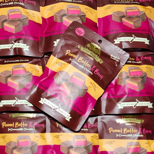 Peanut Butter & Berry In Milk Chocolate 130g