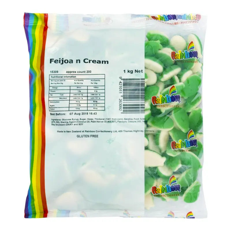 Feijoas and Cream (1kg Bag)
