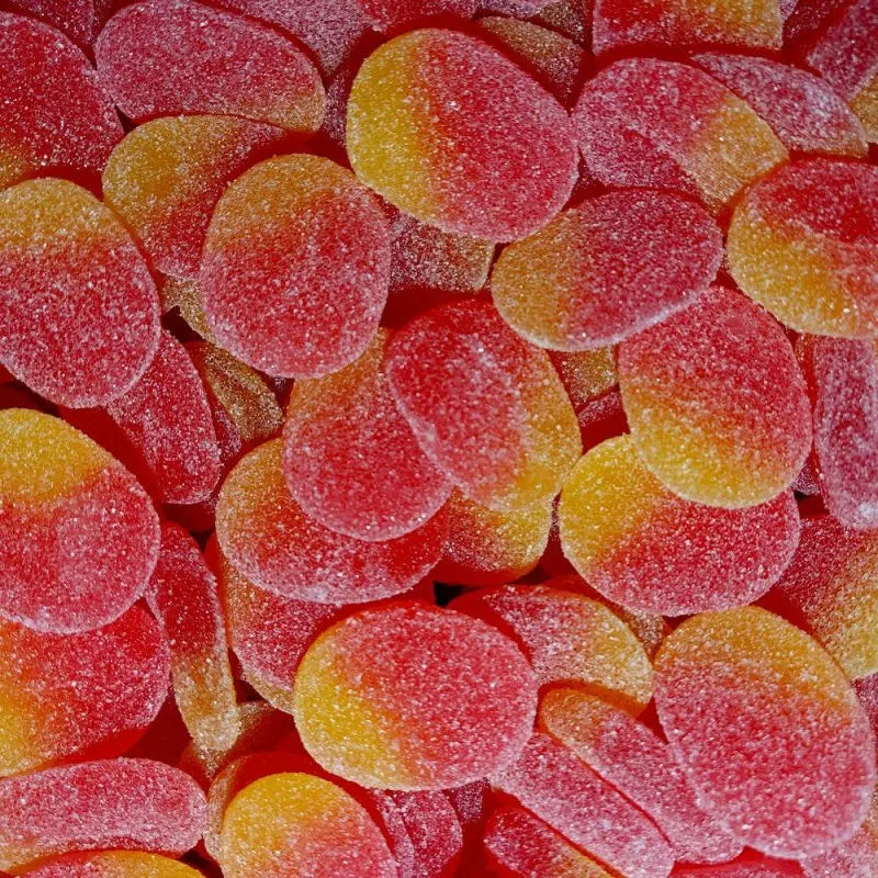 Sour Peaches Burmar Candies at Candy Co