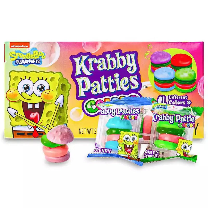 SpongeBob Krabby Patties Colours 72g