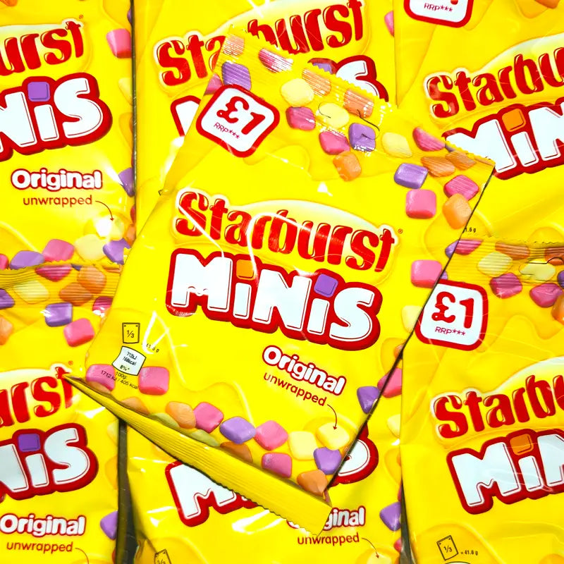 Starburst Minis 125g - Shop Lollies Online - Candy Co