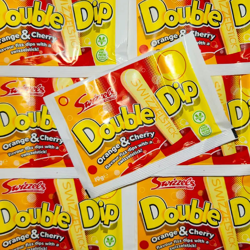 Swizzels Double Dip Orange & Cherry 19g