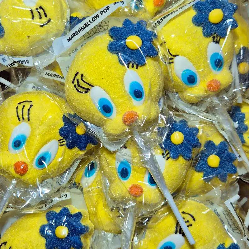 Tweety Bird Marshmallow Pop 45g