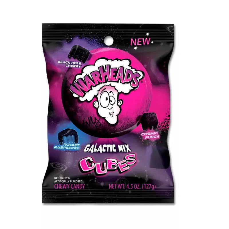 Warheads Galactic Mix Cubes 127g