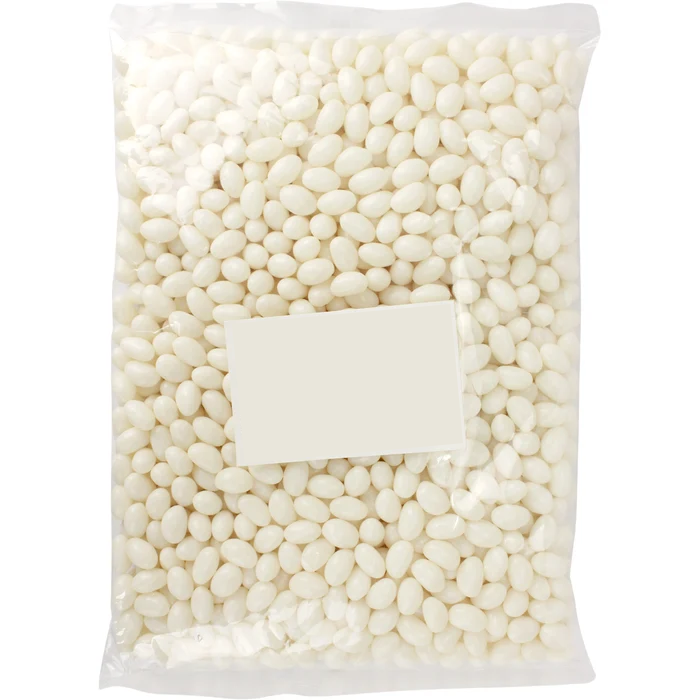 Mini White Pineapple Jelly Beans (1kg Bag)