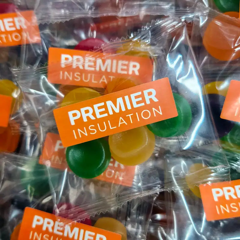 BRANDED Promotional Wine Gums - 30 grams SPECIAL