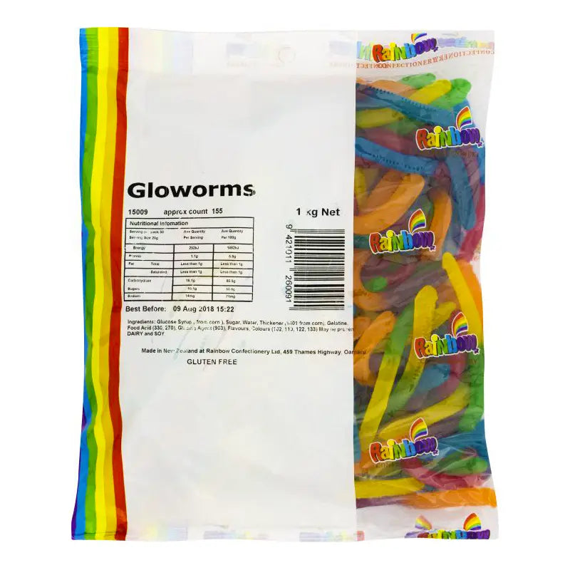 Glow Worms (1kg Bag)