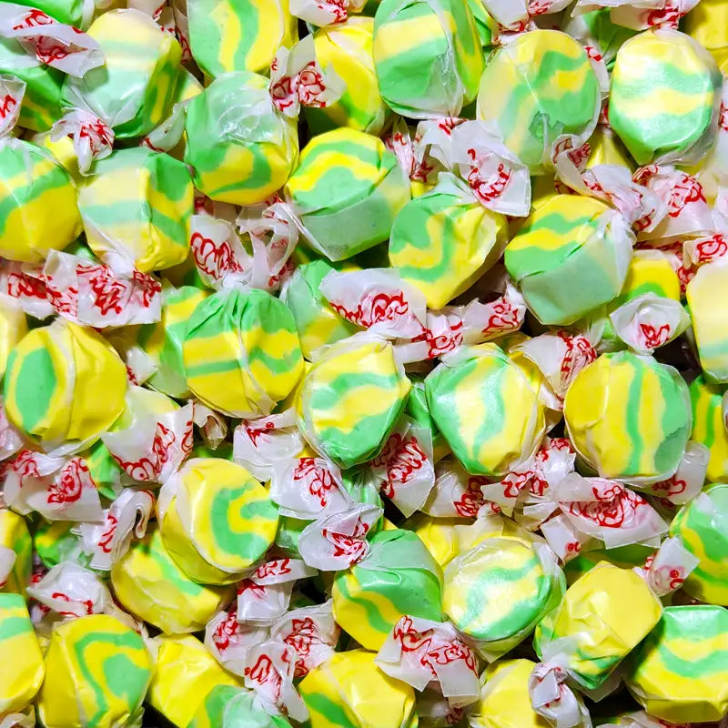 Taffy Town Pineapple salt water taffy individually wrapped with sweet tropical pineapple flavour