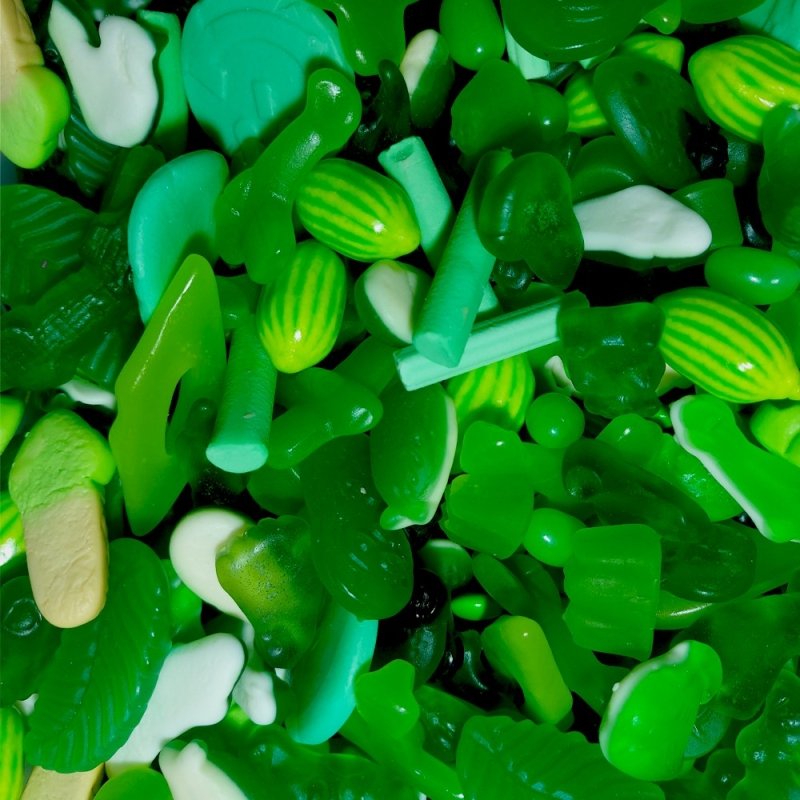 Green Lollies - Order Green Lollies Online - Candy Co