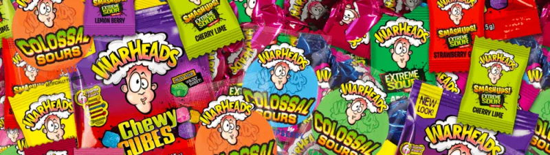 Warheads Candies & Beverages - Candy Co