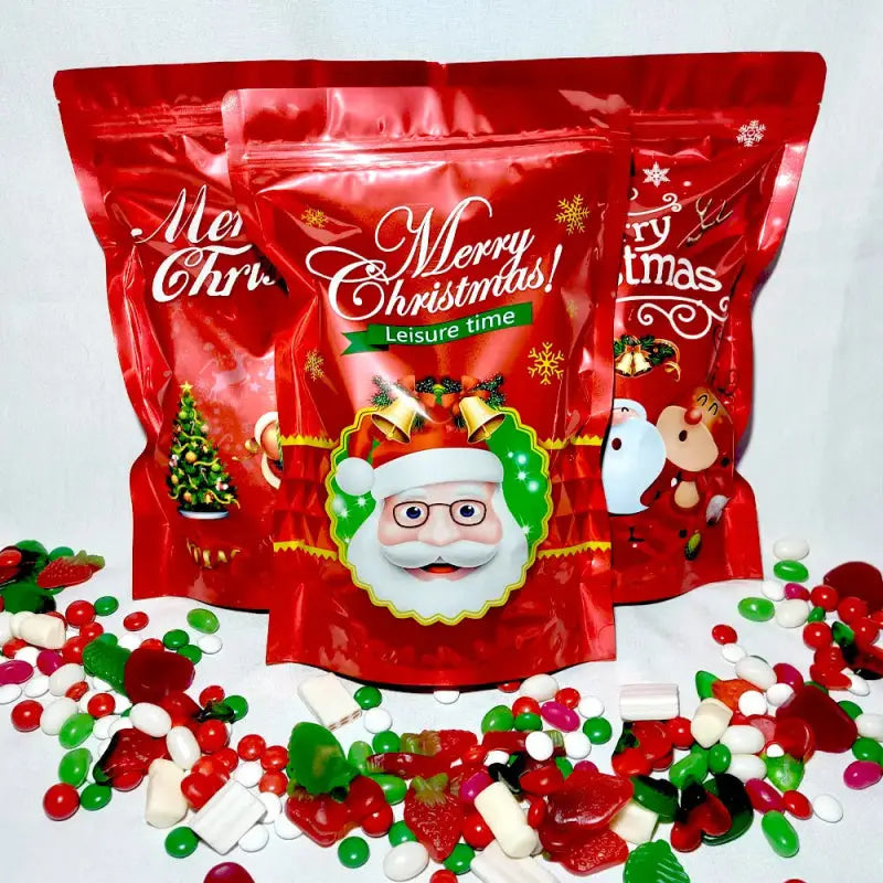 1kg Xmas Themed Candy Bags