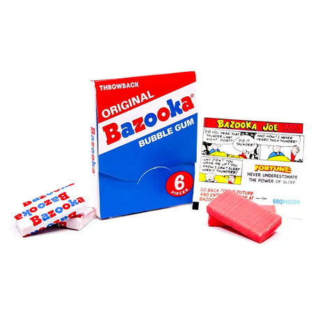 Bazooka Bubblegum Wallet 33g Bazooka Candy Co