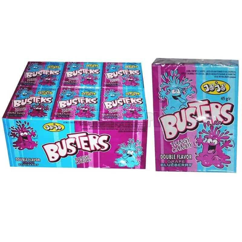 Busters Grape and Blueberry Jojo Candy Co