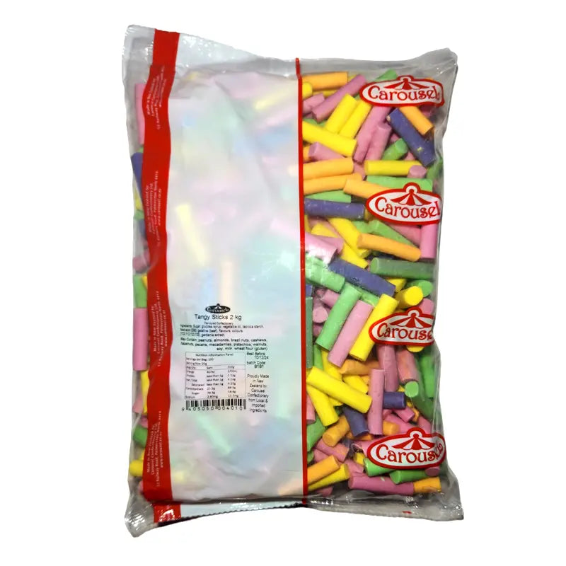 Tangy Fruit Sticks (2kg Bag)