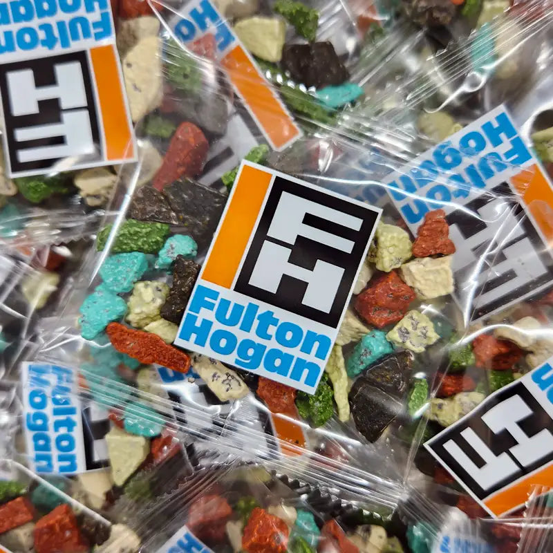 BRANDED Chocolate Rocks Promotional Lollies