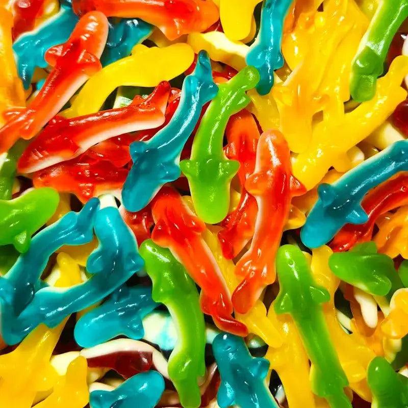 Colourful Sharks Vidal Candy Co