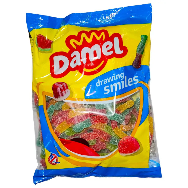 BBD: 11.2026 - Damel Sour Worms 1kg