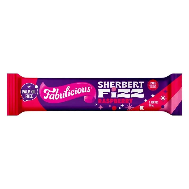 Fabulicious Licorice Sherbet Fizz 40g RJ's Candy Co