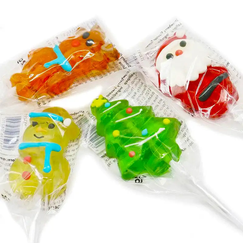 Christmas Gummy Pops 22g (1pc) WOS Candy Co