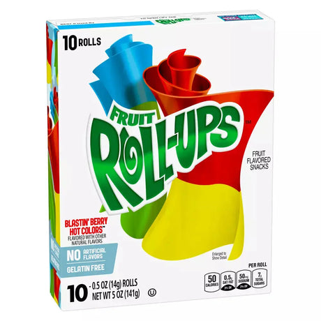 Fruit Rollups Blastin Berry 10 pk General Mills Candy Co