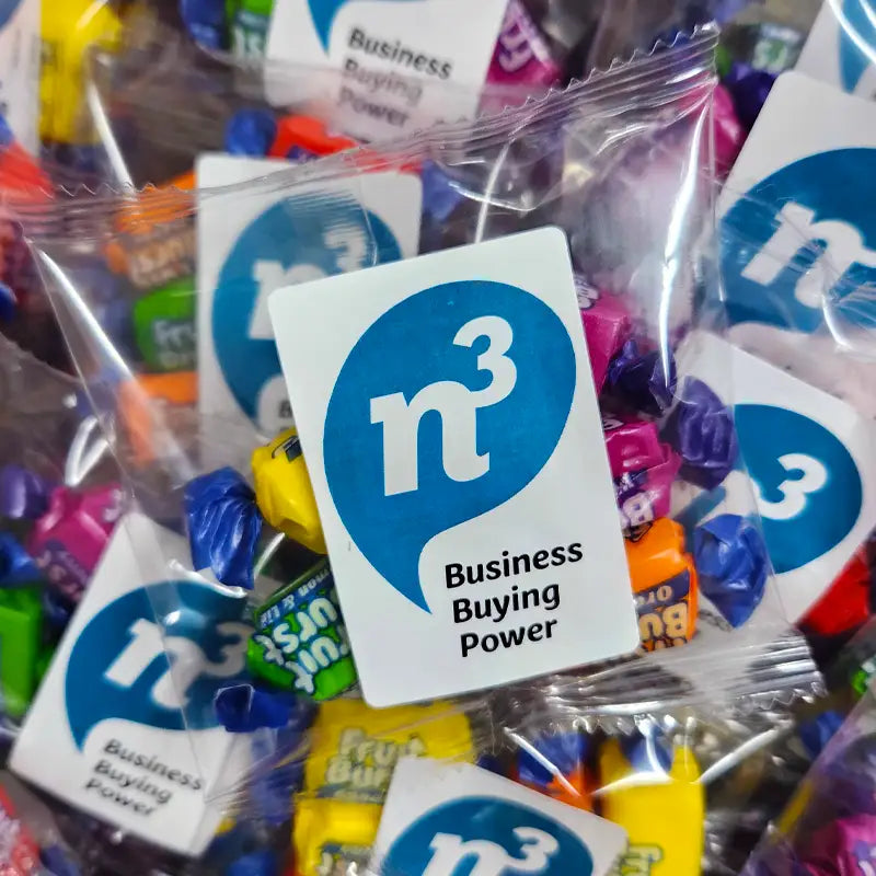 BRANDED Fruit Bursts Promotional Lollies
