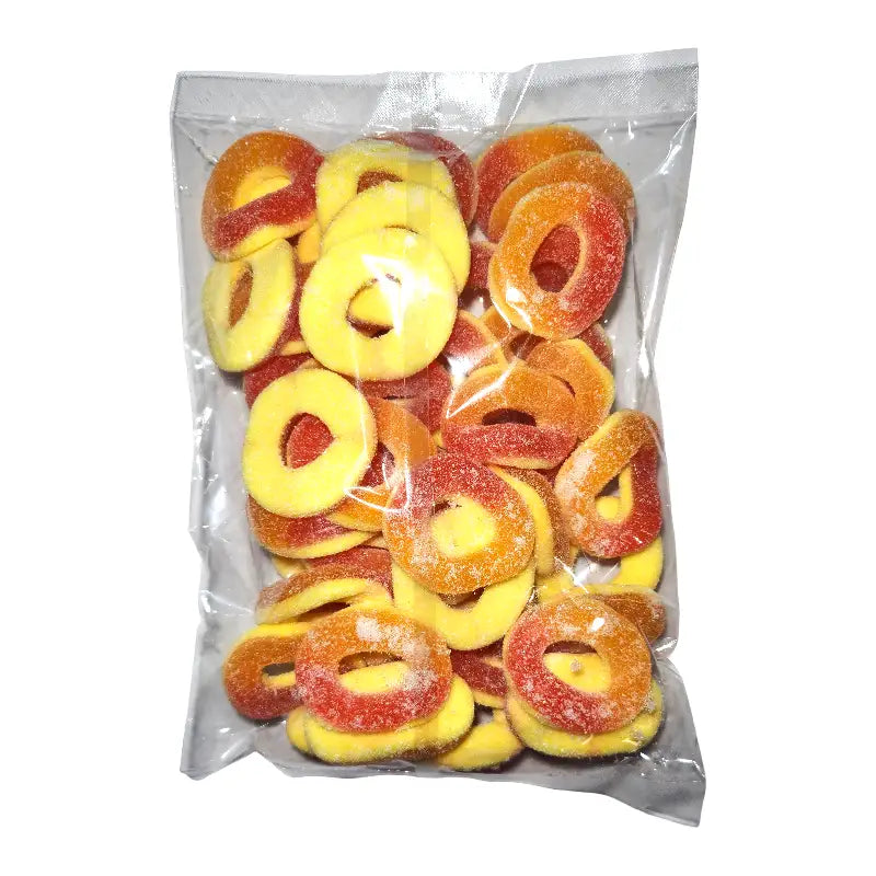 Giant Peach Rings 1kg