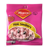 Mayceys Pink Smokers Smiley Bag