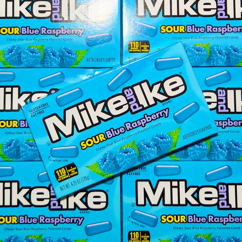 Mike and Ike Sour Blue Raspberry 120g