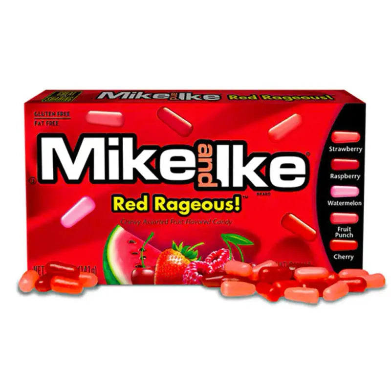 Mike and Ike Red Rageous 141g Just Born Candy Co