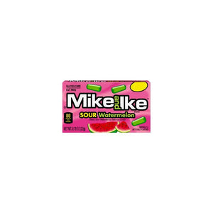 Mike and Ike Sour Watermelon 22g Just Born Candy Co