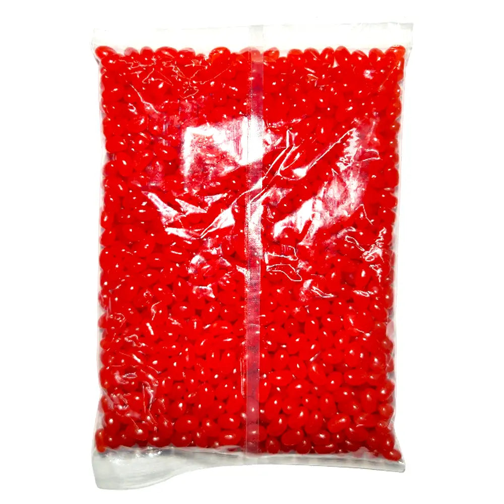Mini Red Strawberry Jelly Beans (1kg Bag)