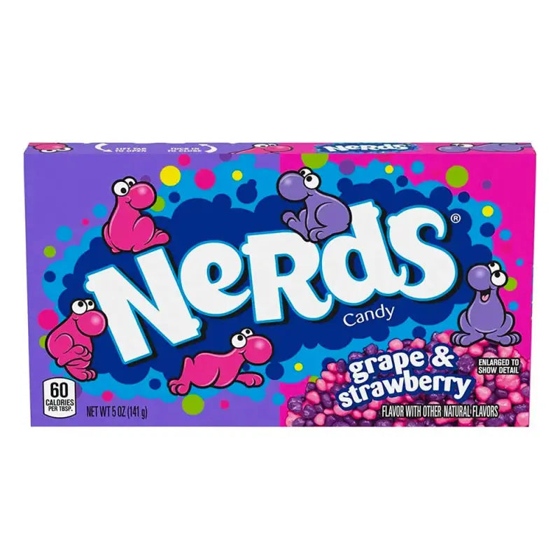 Nerds Grape & Strawberry Theater Box 142g